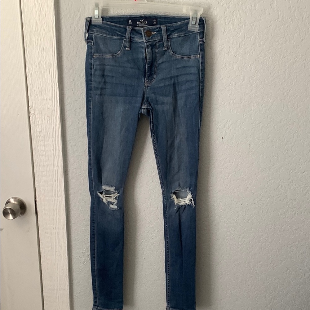 Hollister Blue Skinny Jeans Classic Style